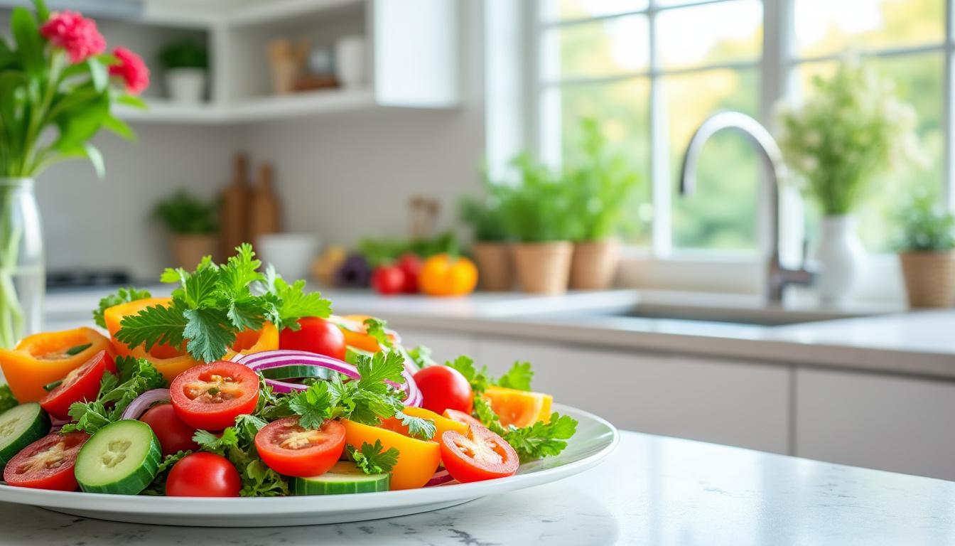 découvrez des recettes légères et savoureuses pour profiter pleinement de l'été ! des plats frais et colorés qui raviront vos papilles tout en préservant votre ligne. parfait pour vos repas en plein air ou vos pique-niques.